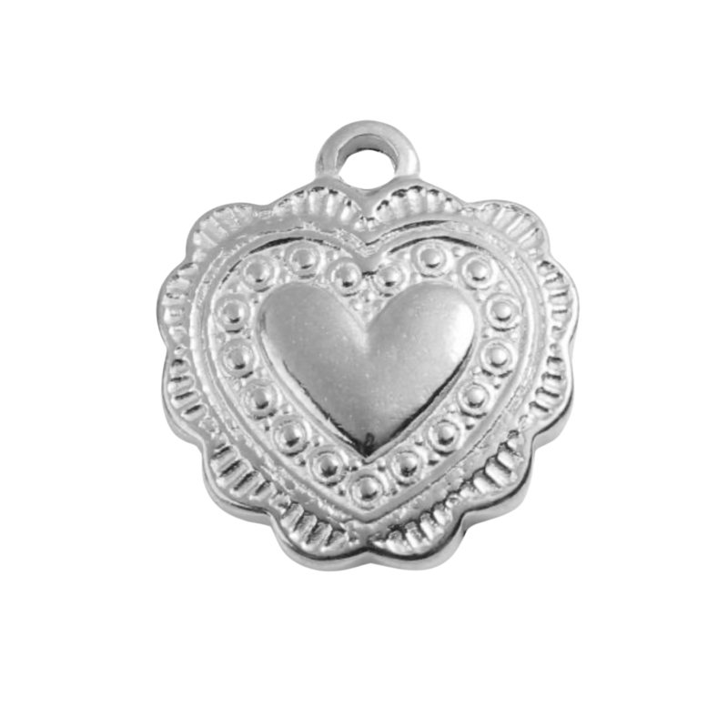 Charm cœur ex-voto