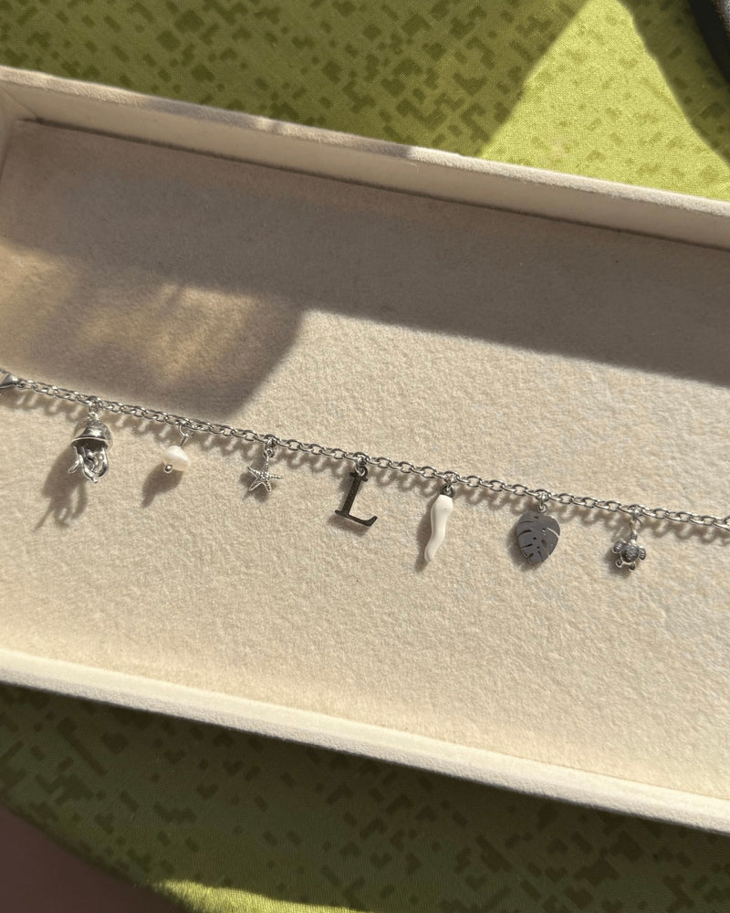 Bracelet Charlie - Prêt à porter (lettre à personnaliser)