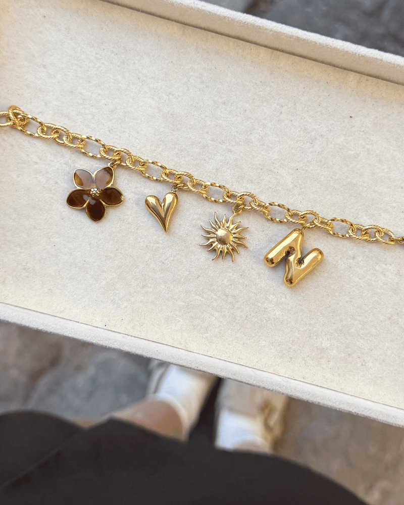 Bracelet Victoire - Prêt à porter (lettre à personnaliser)