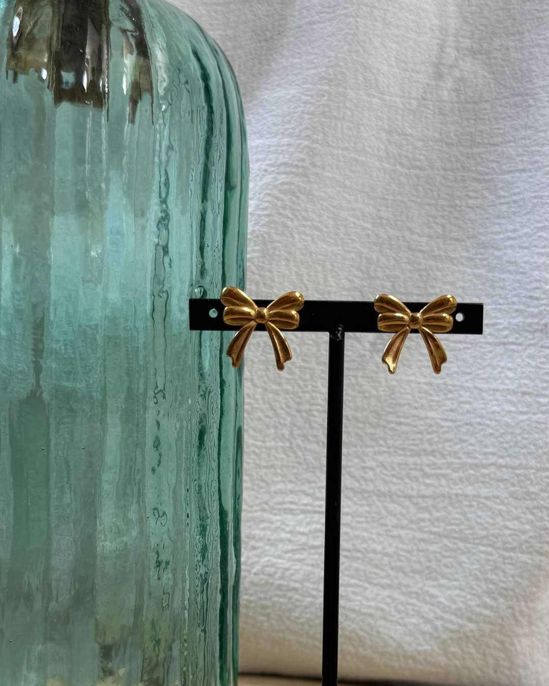 Boucles d’oreilles noeud