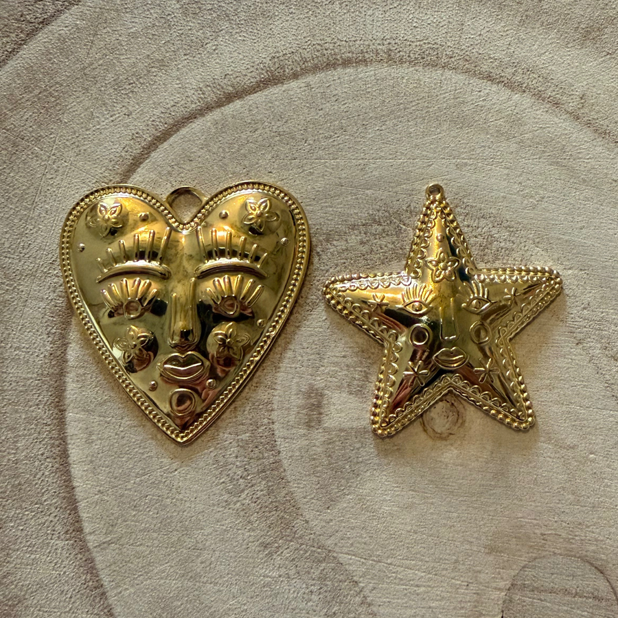 Charm cœur et étoile