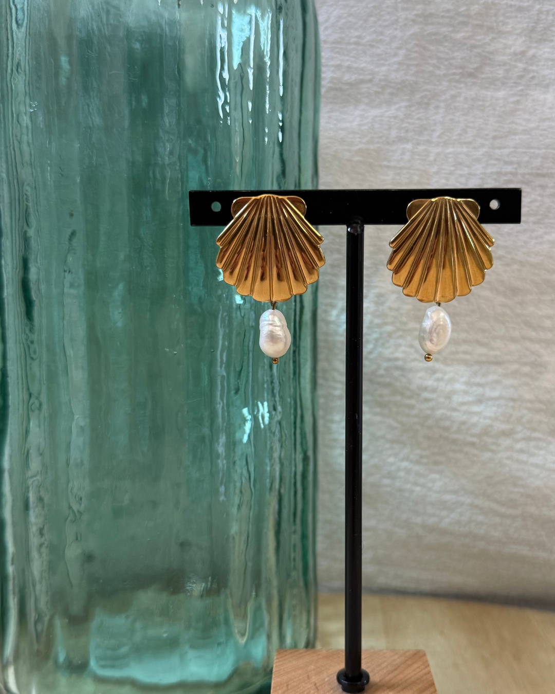 Boucles d’oreilles Shell