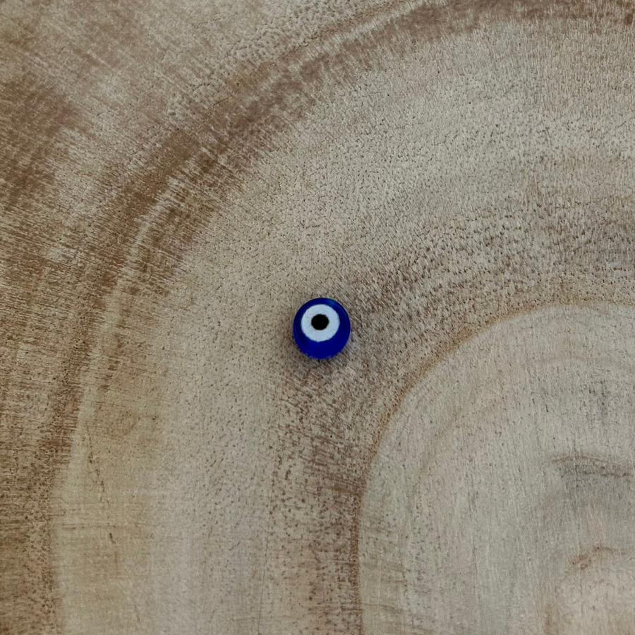 Charm perle oeil grec bleu pour bijou personnalisable