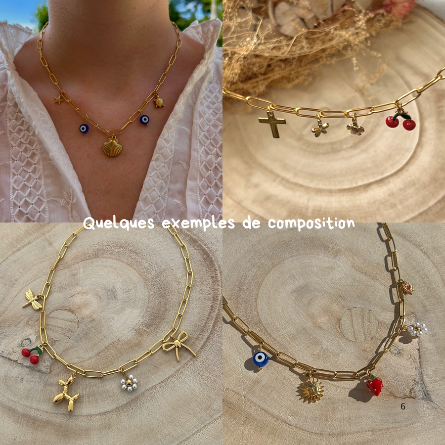 Collier Nahia à personnaliser