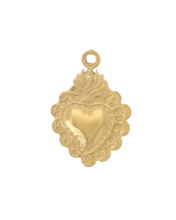 Charm cœur ex-voto