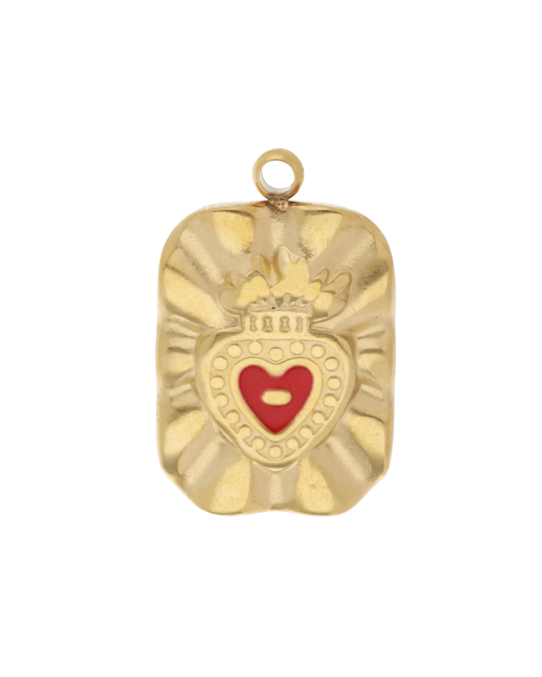 Charm médaille cœur