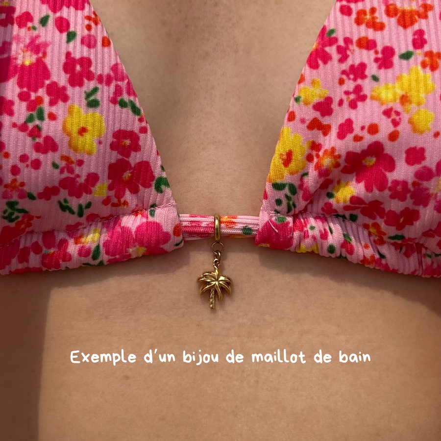 Bijou de maillot de bain - palmier