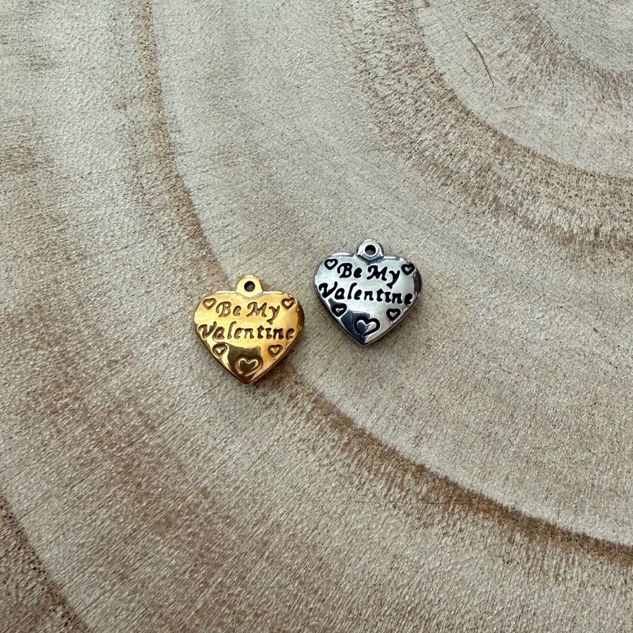 Charm cœur Be my Valentine
