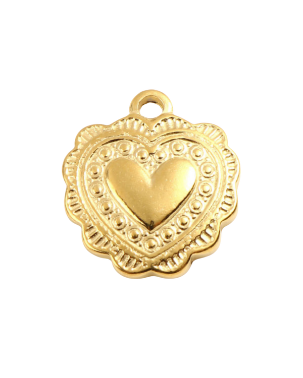 Charm cœur ex-voto