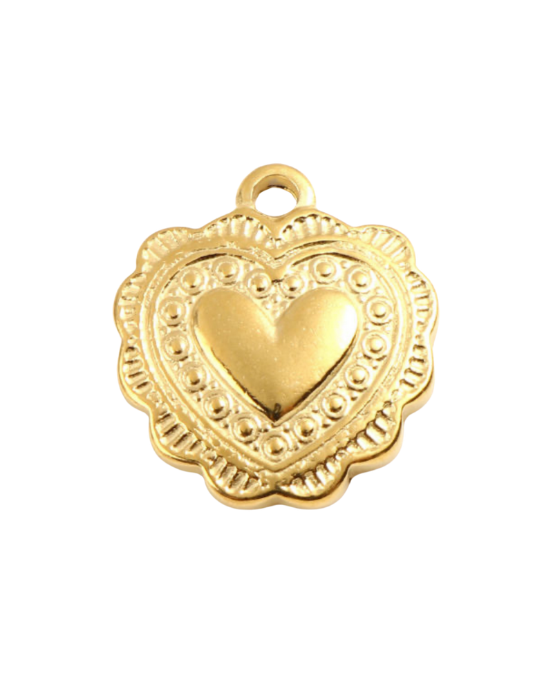 Charm cœur ex-voto
