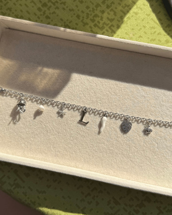 Bracelet Charlie - Prêt à porter (lettre à personnaliser)