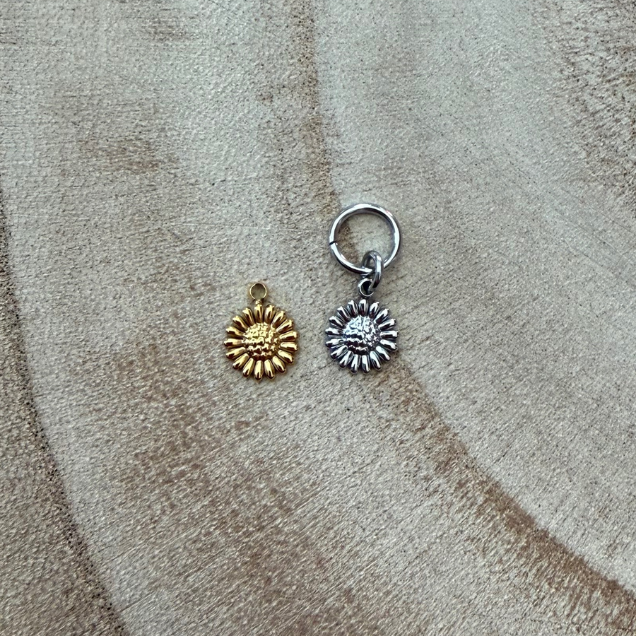 Charm fleur de tournesol