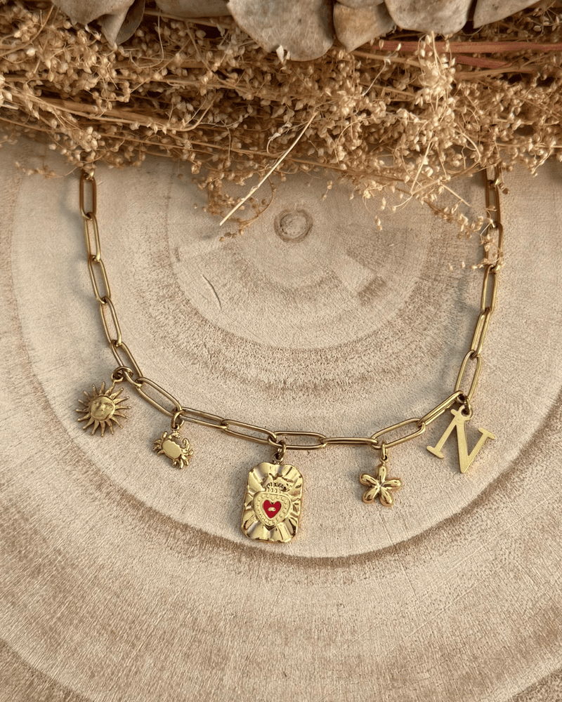 Collier Nahia - Prêt à porter (lettre à personnaliser) (Copie)