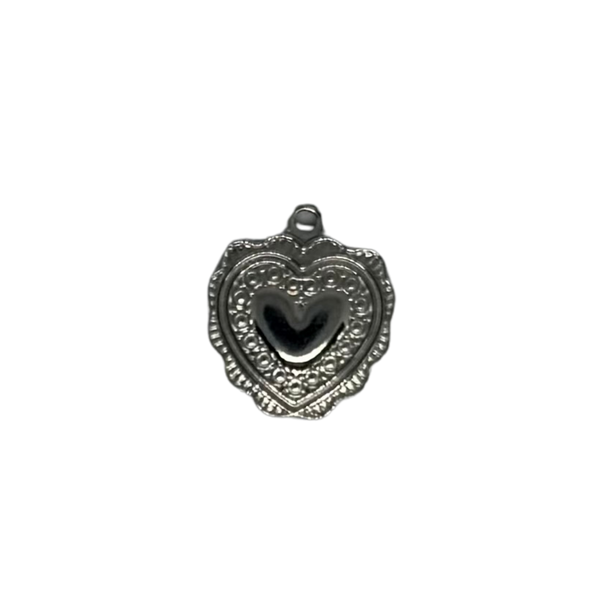 Charm coeur ex-voto