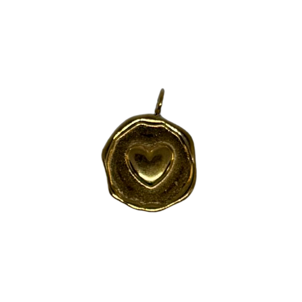 Charm médaille coeur